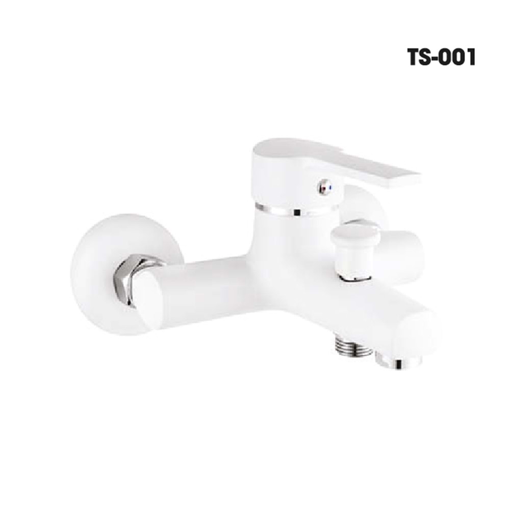 Y.A.Ş SEDEF MİX BANYO ÇEŞMESİ TS001 BEYAZ