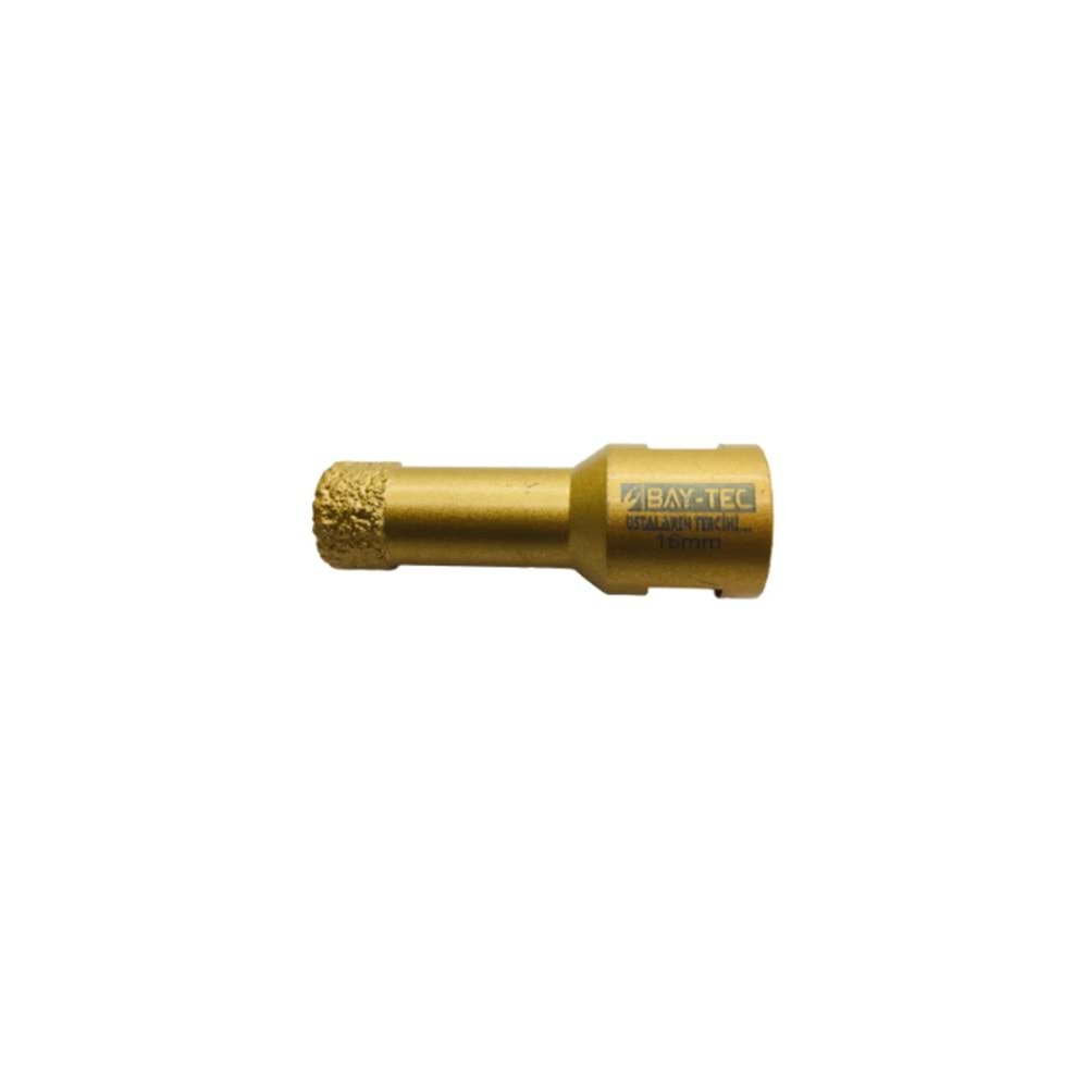 SERAMİK MERMER DELME UCU SARI 16 MM BAY-TEC