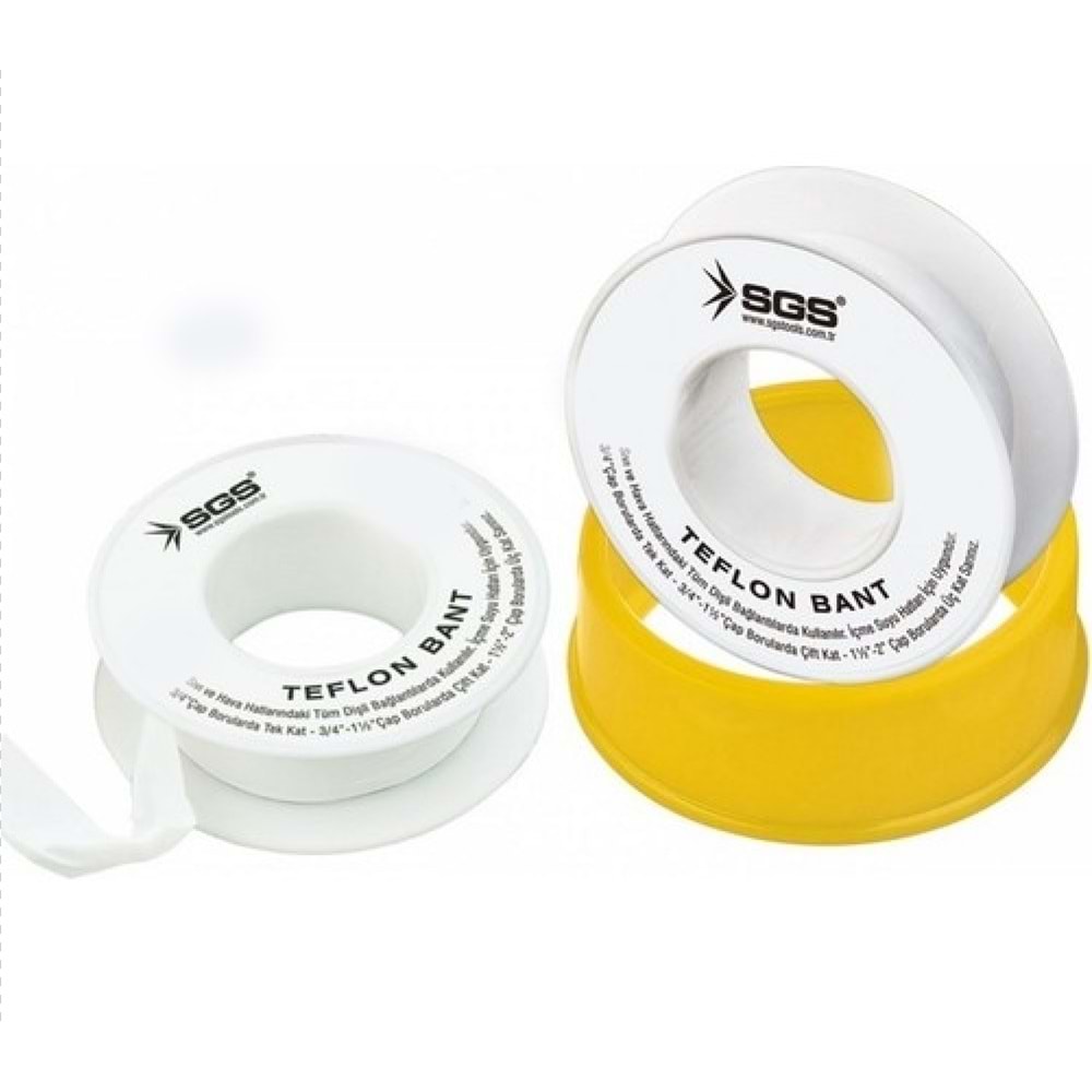 CMC TEFLON BORU BANDI 19 MM*30 MT BEYAZ
