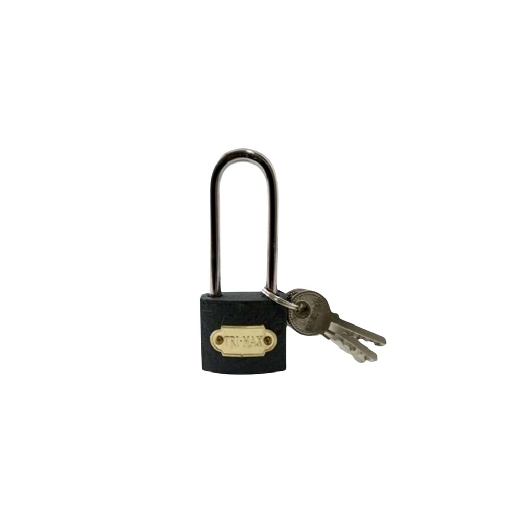 TRİ-MAX UZUN ASMA KİLİT 32 MM GRİ