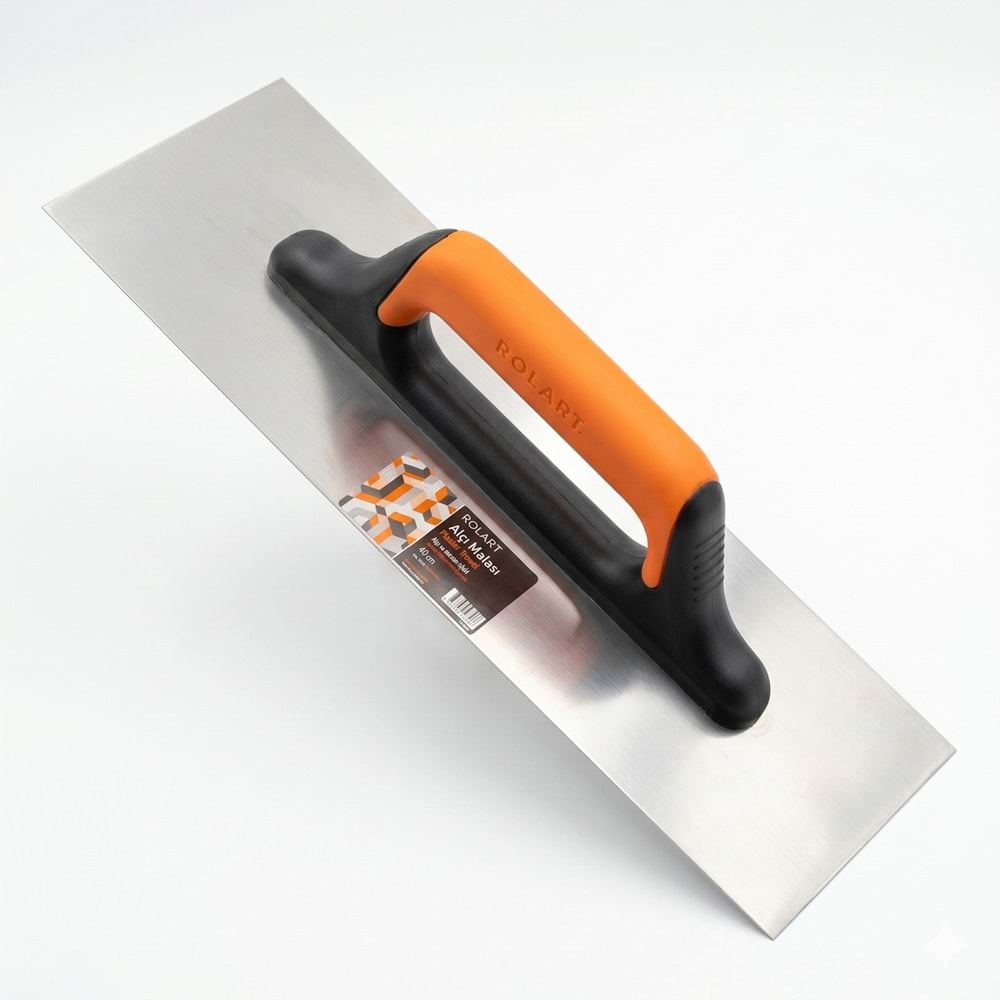 MALA ALÇI KAPALI PLASTİK 40 CM TURUNCU-SİYAH ROLART
