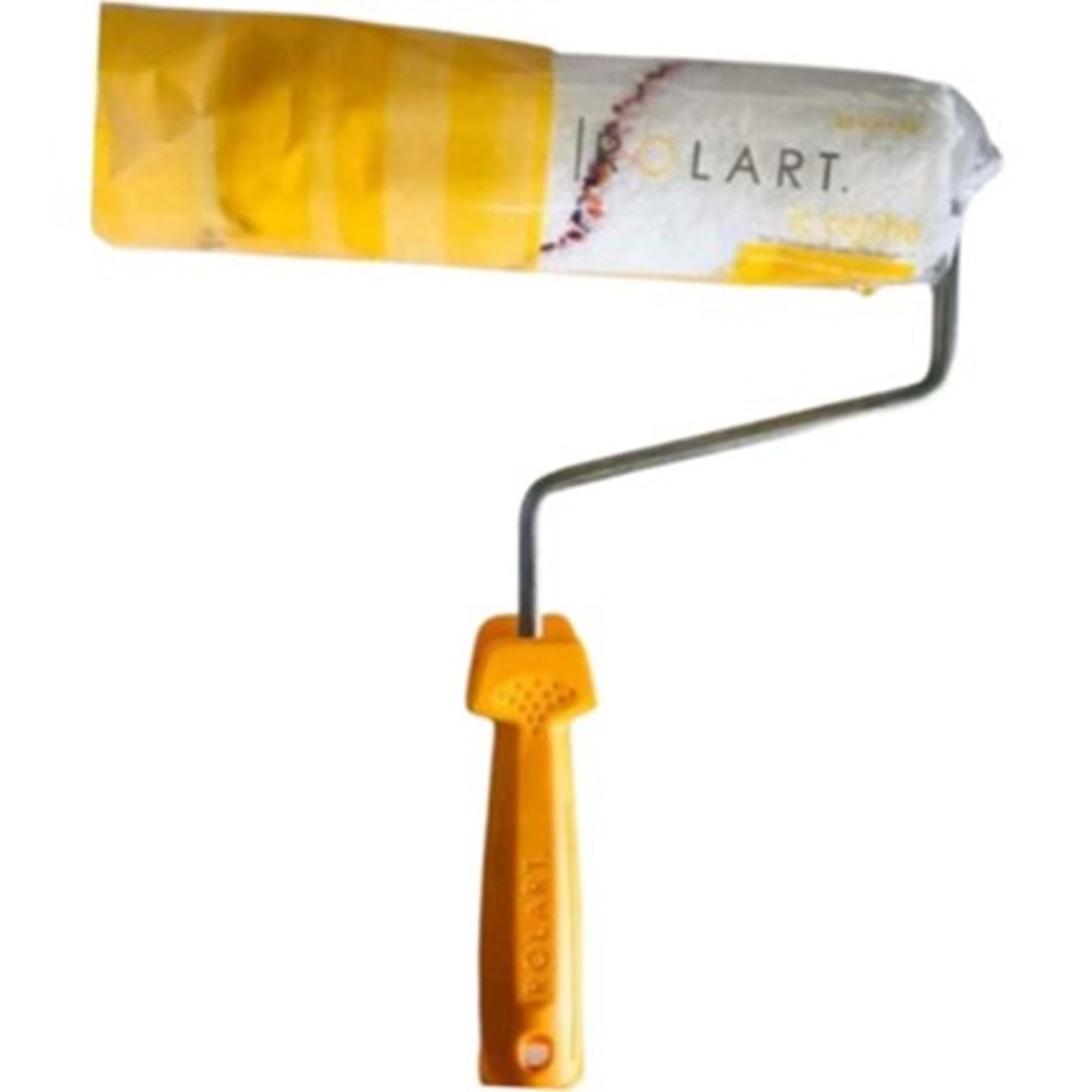 RULO FIRÇA İÇ-DIŞ SÜPERPLAST 20 CM SARI ROLART