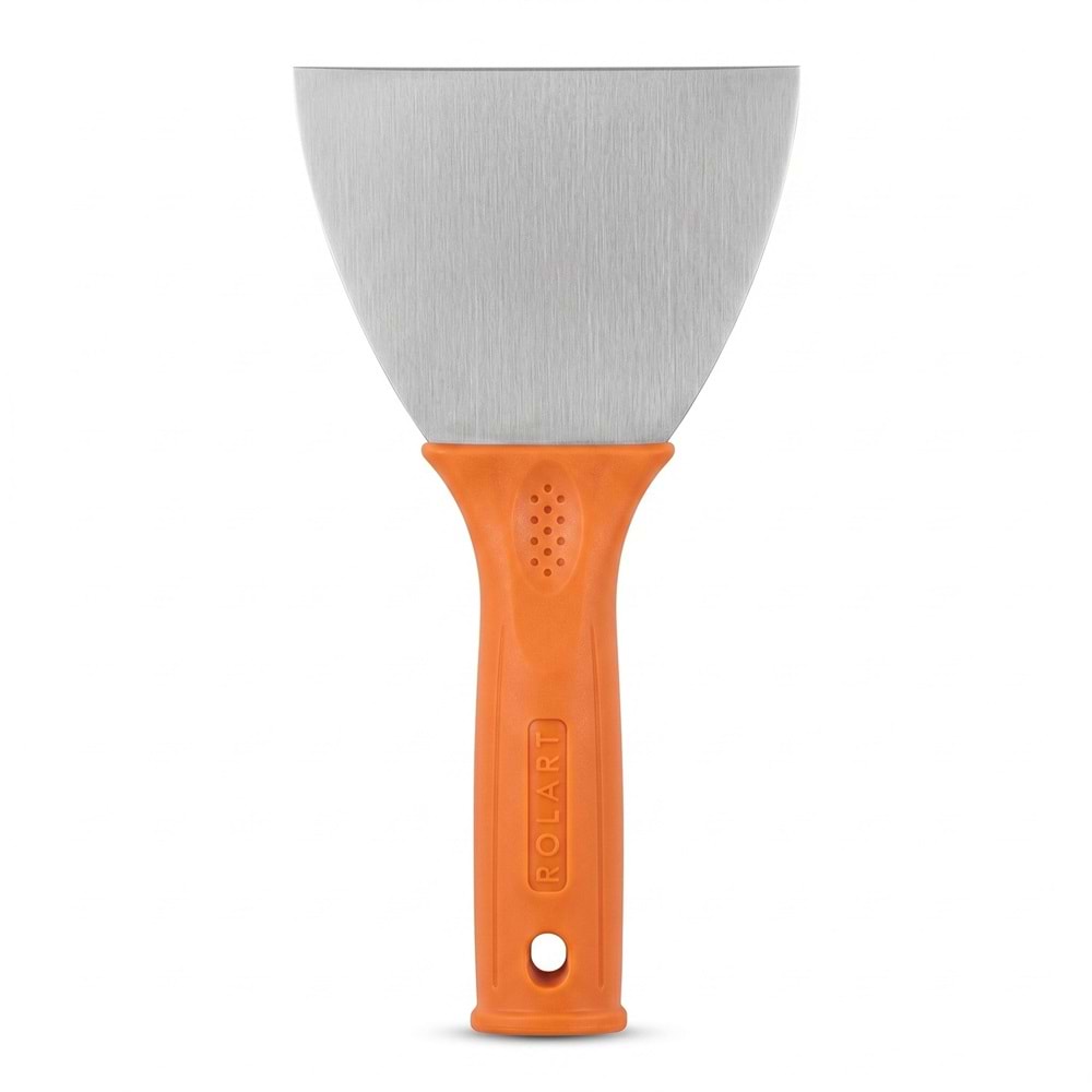 SPATULA PLASTİK SAP 12 CM TURUNCU KROM ROLART