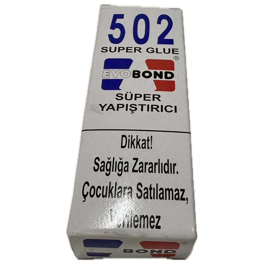 EVOBOND ÇOK AMAÇLI 502 JAPON YAPIŞTIRICI 20 MG BEYAZ