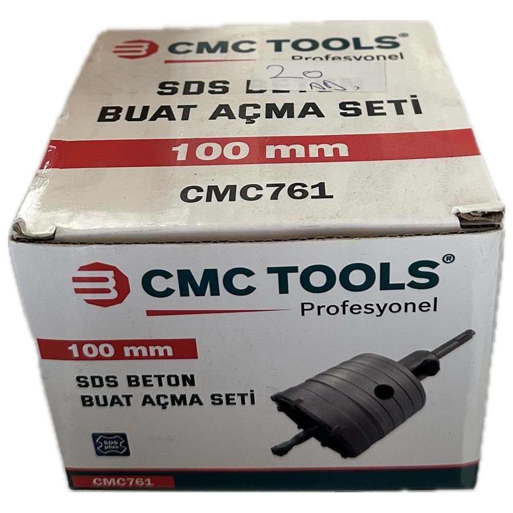 CMC KOLSUZ PANÇ BETON DELME 100 MM SİLVER