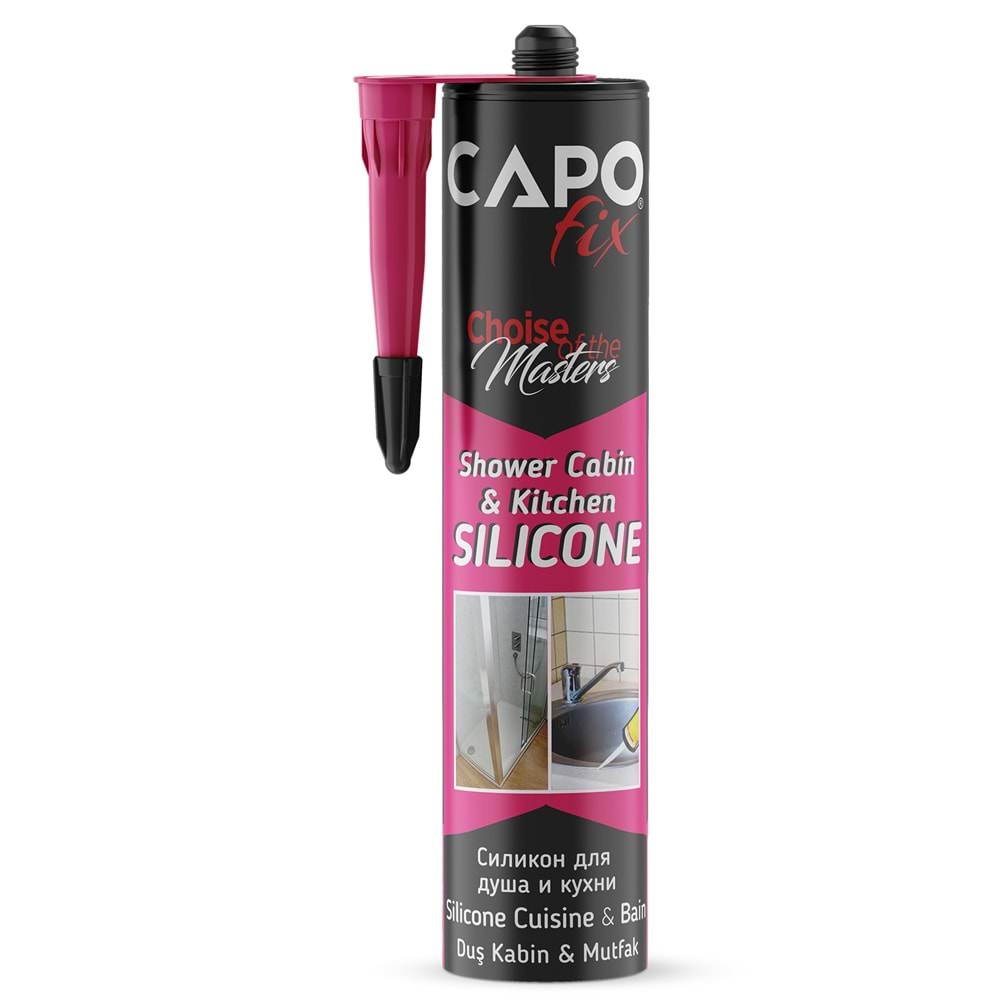 CAPOFİX SİLİKON DUŞAKABİN ŞEFFAF 280 ML