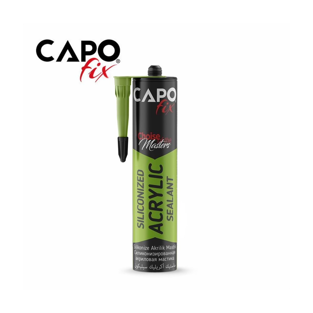 CAPOFİX AKRİLİK MASTİK 450 GR BEYAZ