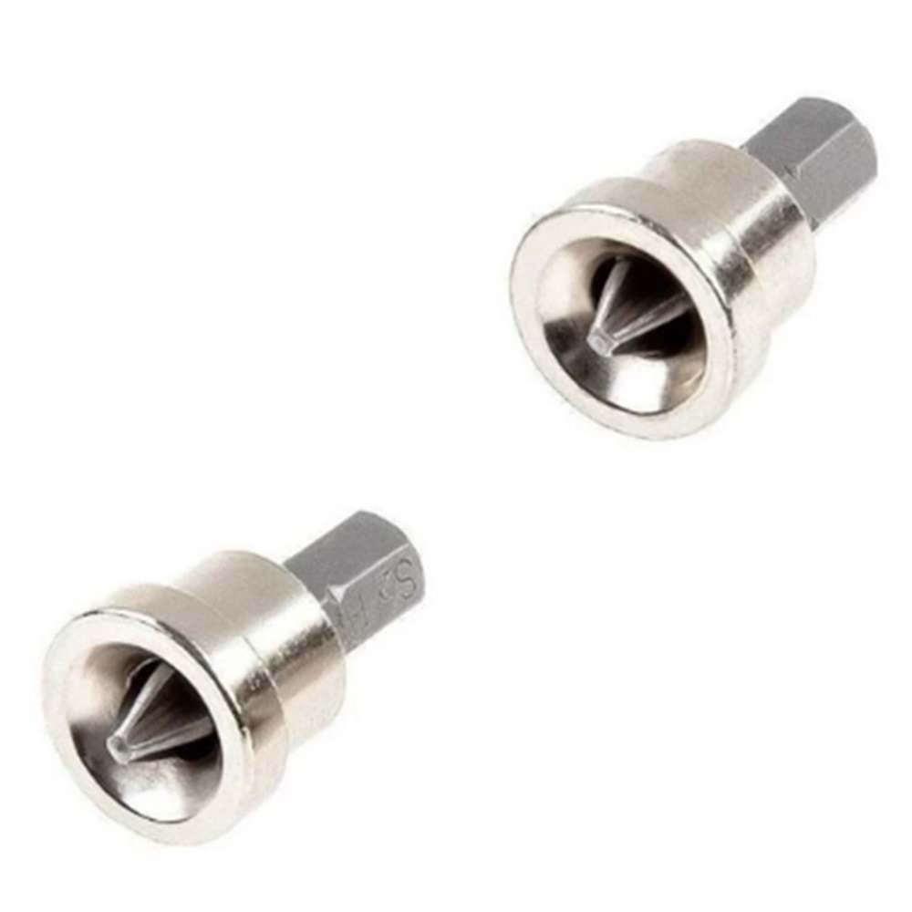 BİTS UÇ ŞAPKALI YILDIZ FH2*25 MM DMAX SİLVER