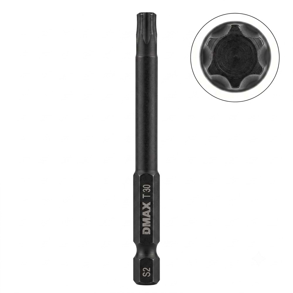 TORK BİTS UÇ T30*50 MM DMAX SİYAH