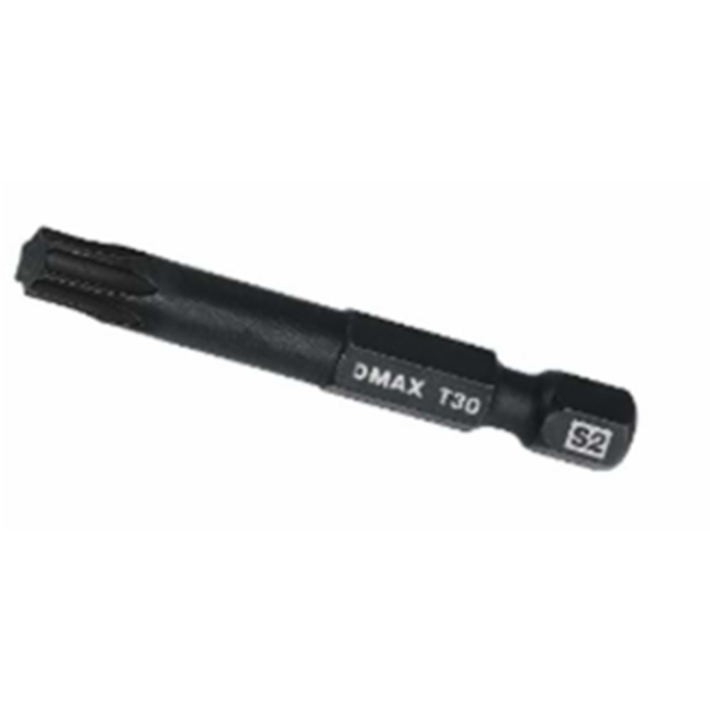 DMAX TORK BİTS UÇ T30*75 MM SİYAH