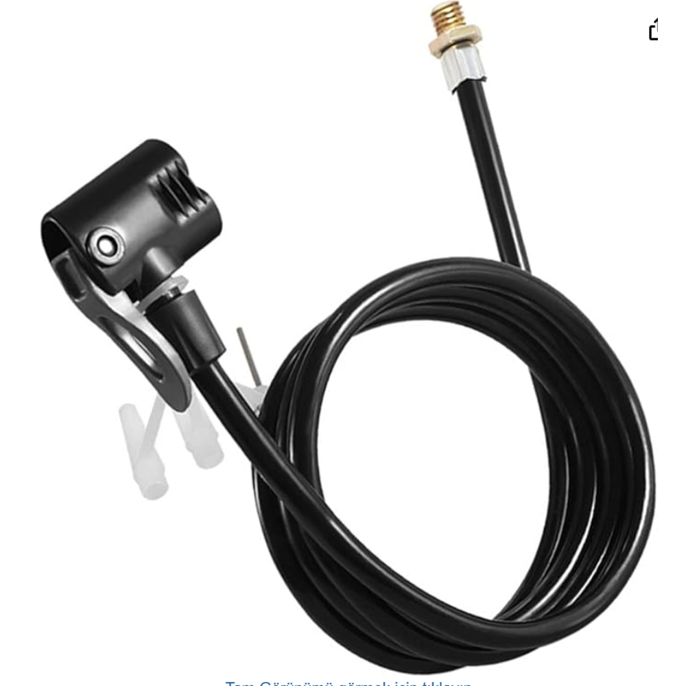 BİSİKLET POMPASI HORTUMU STANDART DMAX SİYAH