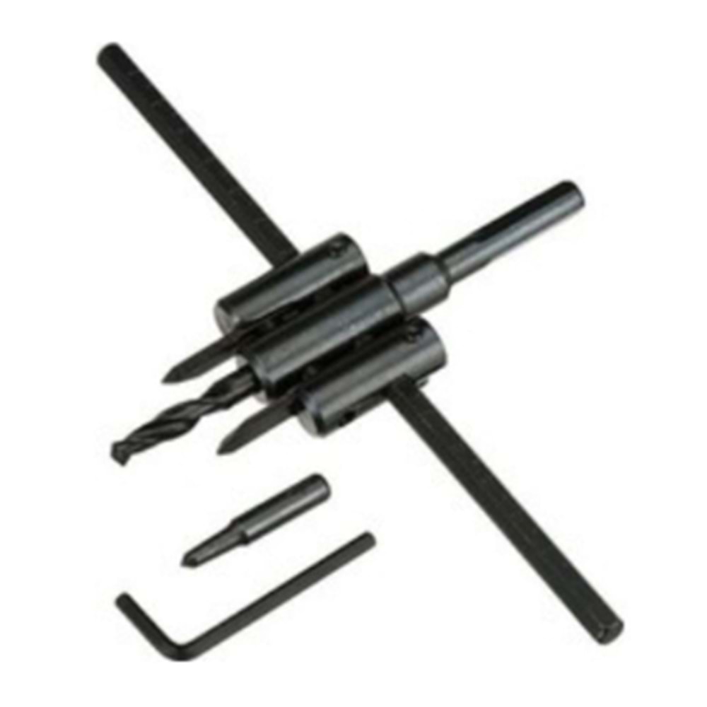 PANÇ PERGEL AYARLI 200 MM DMAX SİYAH