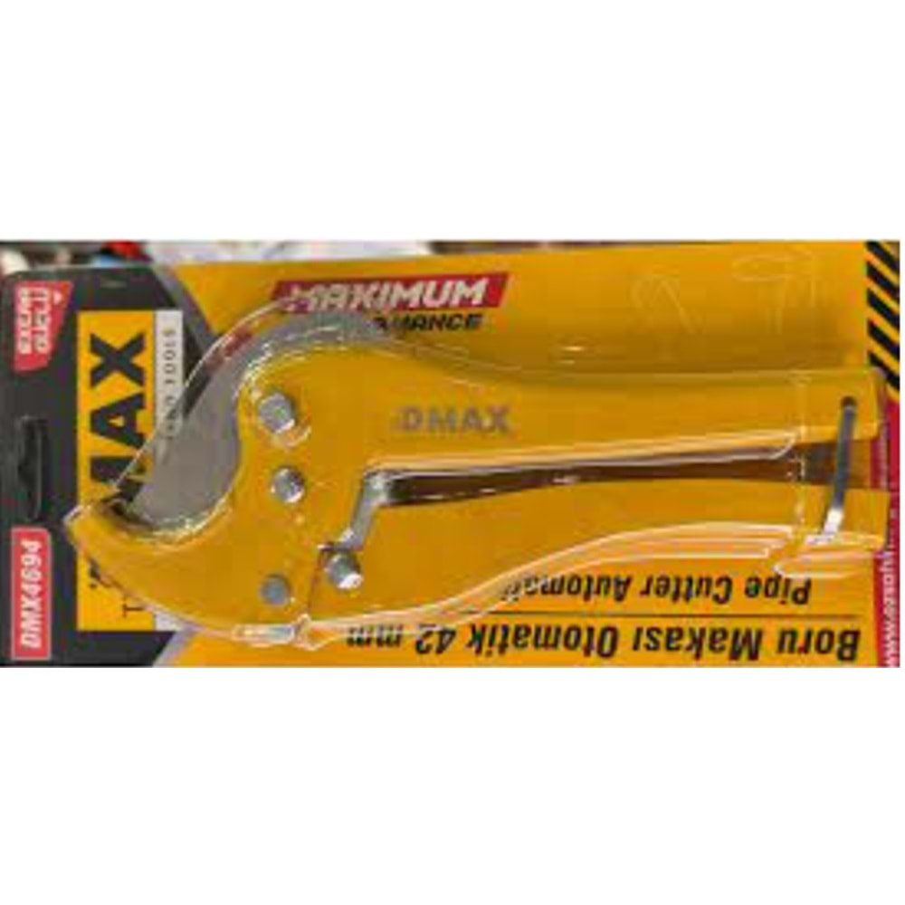 DMAX PRO OTOMATİK BORU KESME MAKASI 42 MM SARI