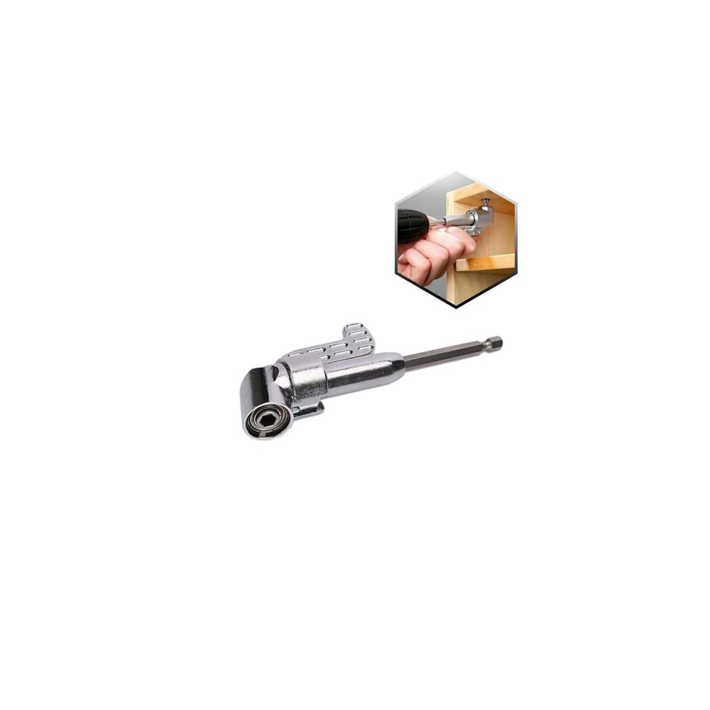BİTS UÇ UZATMA ADAPTÖR KÖŞELİ 140 MM DMAX KROM