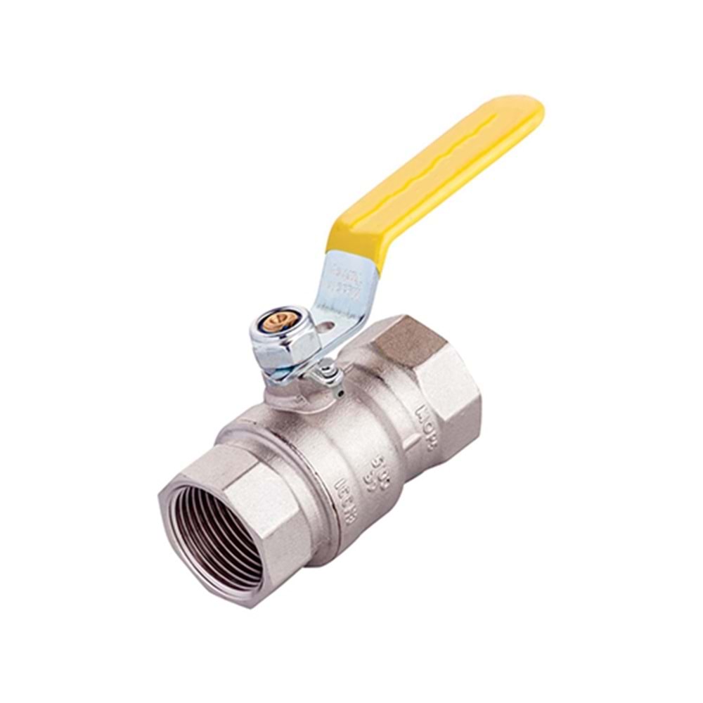 BİLYALI VANA -DOĞALGAZ VANASI 1/2