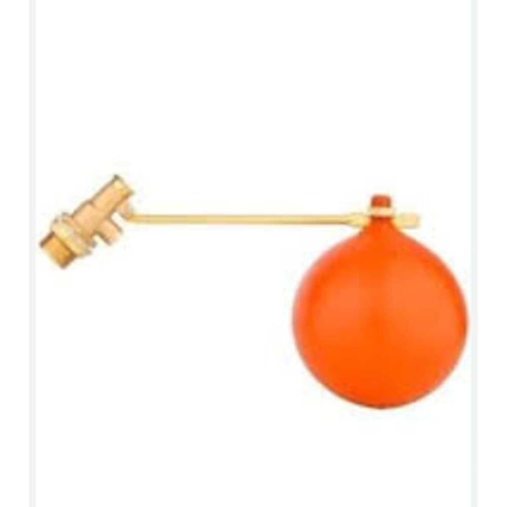 DEPO TOPU KOMPLE FLATÖR 1/2 İNÇ TURUNCU-ELSA