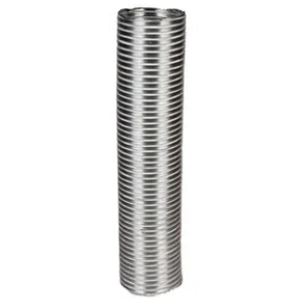 ASPİRATÖR BORUSU TELLİ 120 MM*10 MT SİLVER ADL