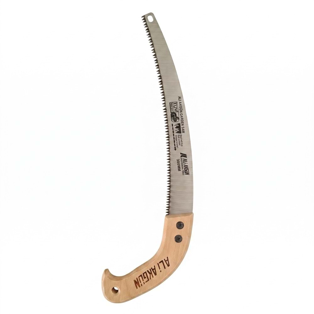 BUDAMA BIÇKISI-TAHTA SAP-300MM-ALİ AKGÜN-KROM