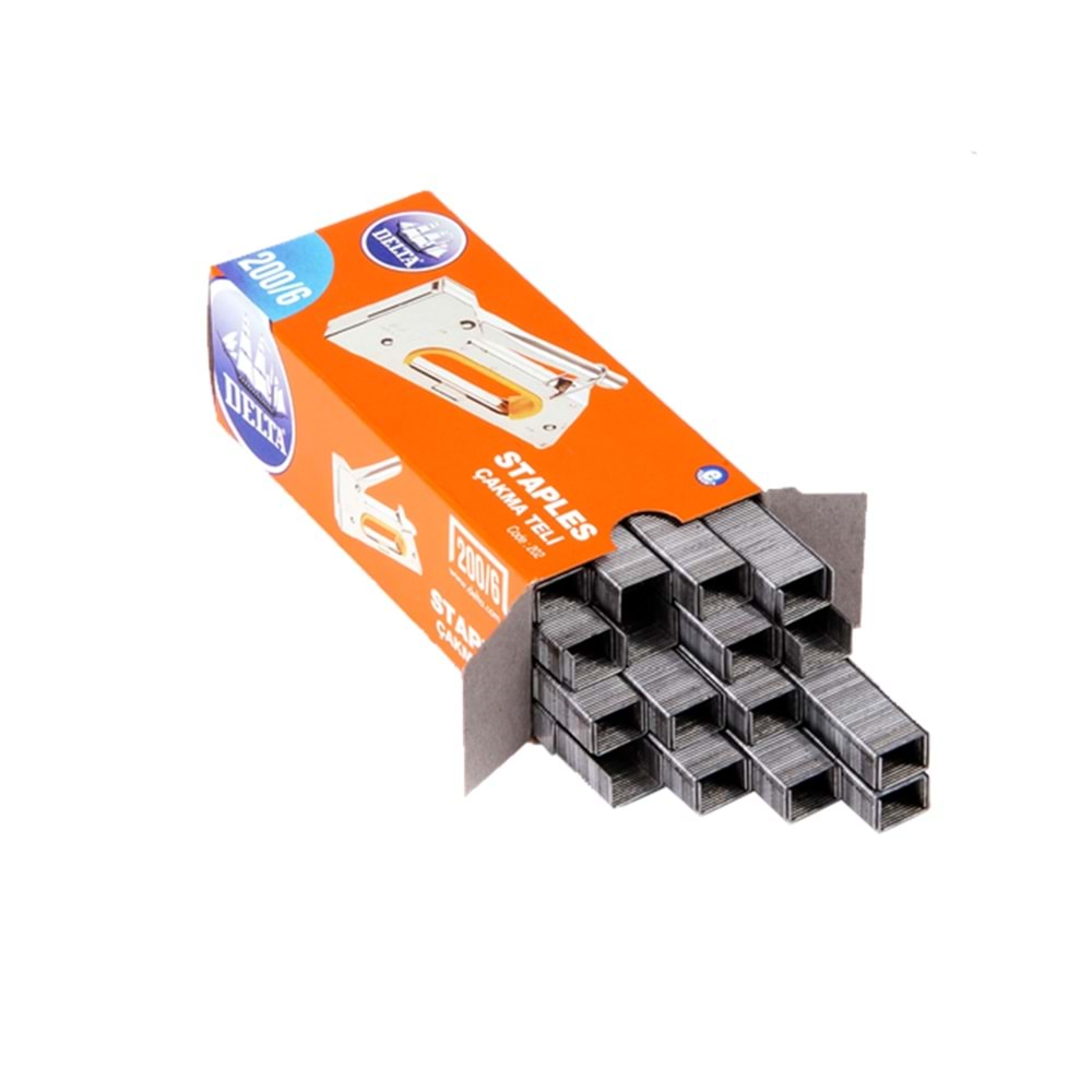 DELTA ELDE ZIMBA TELİ 5000 ADET 53/6-200/6 GRİ