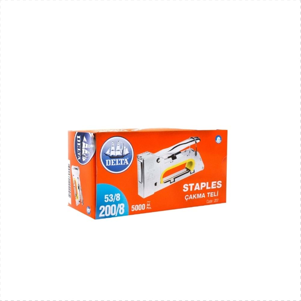 DELTA ELDE ZIMBA TELİ 5000 ADET 200/8 SARI