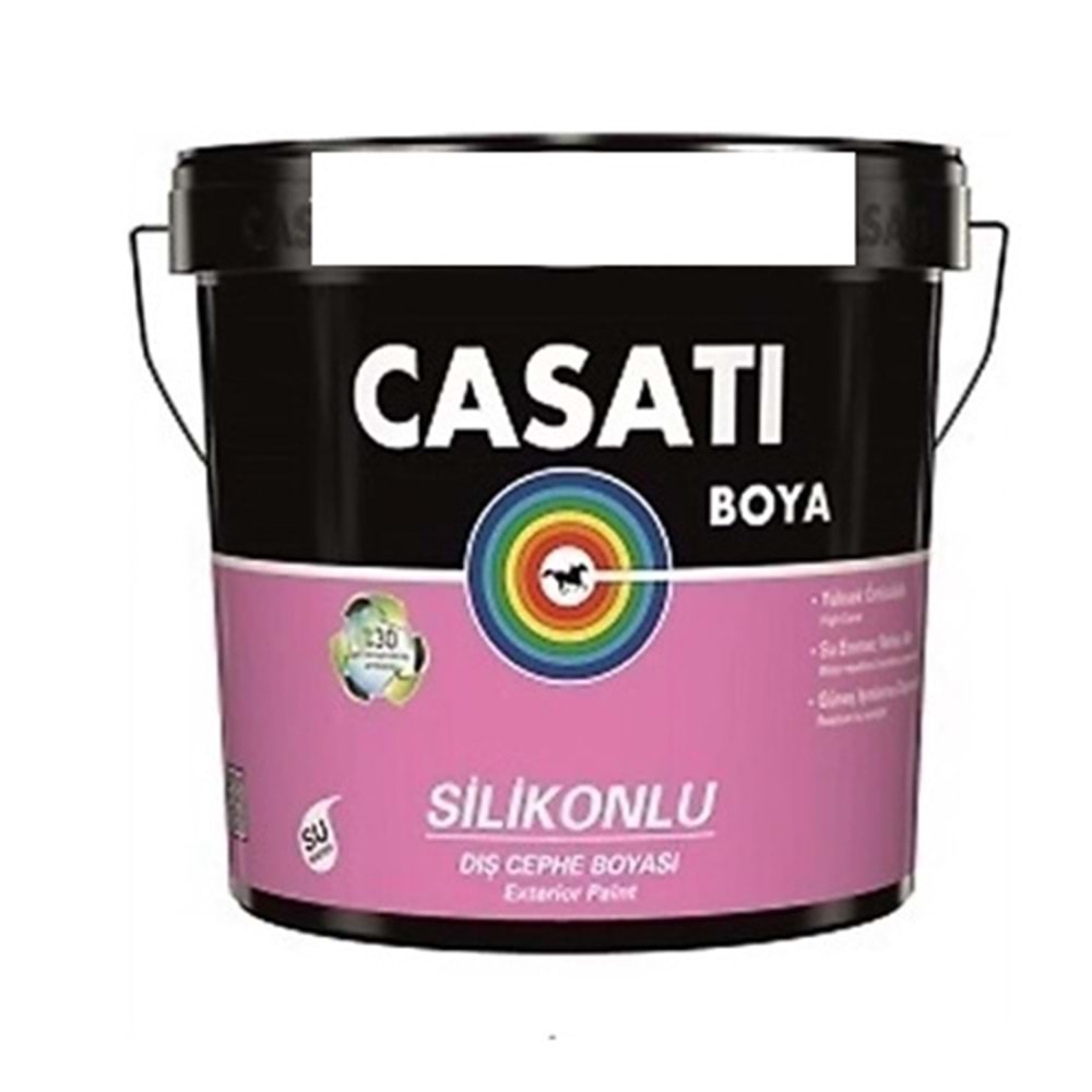 C BAZ SİLİKONLU BOYA-DIŞ CEPHE-15 LT-CASATİ-BEYAZ