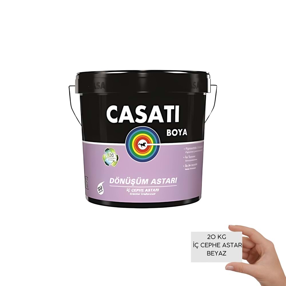 CASATİ İÇ CEPHE DÖNÜŞÜM ASTARI 20 KG BEYAZ