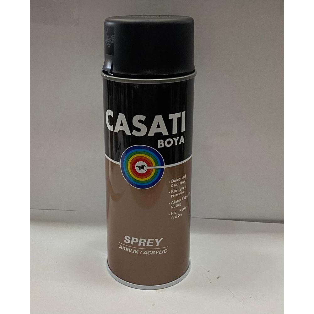 SPREY BOYA 400 ML MAT SİYAH CASATİ