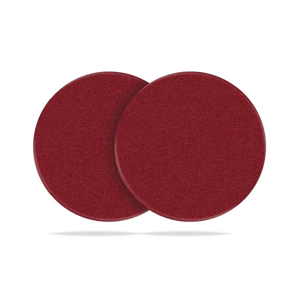 RODEX DELİKSİZ CIRTLI ZIMPARA PEDİ 180 MM*60 KUM KIRMIZI ZDS11806