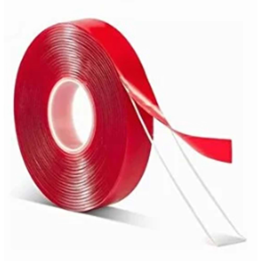 AYNA BANTI-ÇİFT TARAF-24MM*5MT-BONDİT-KIRMIZI