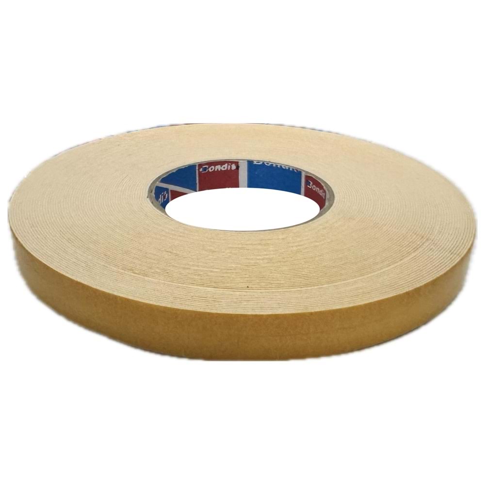 BONDİT ÇİFT TARAF HALI BANDI 18 MM*25 MT ŞEFFAF