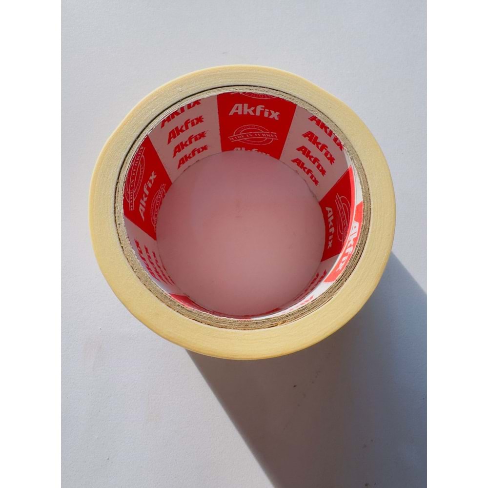 AKFİX MASKELEME KAĞIT BANT 48 MM*25 MT SARI