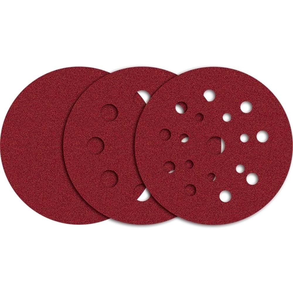 CIRT ZIMPARA DELİKLİ-DAİRE-225MM 100# 18*10MM-RODEX ZDSM22510