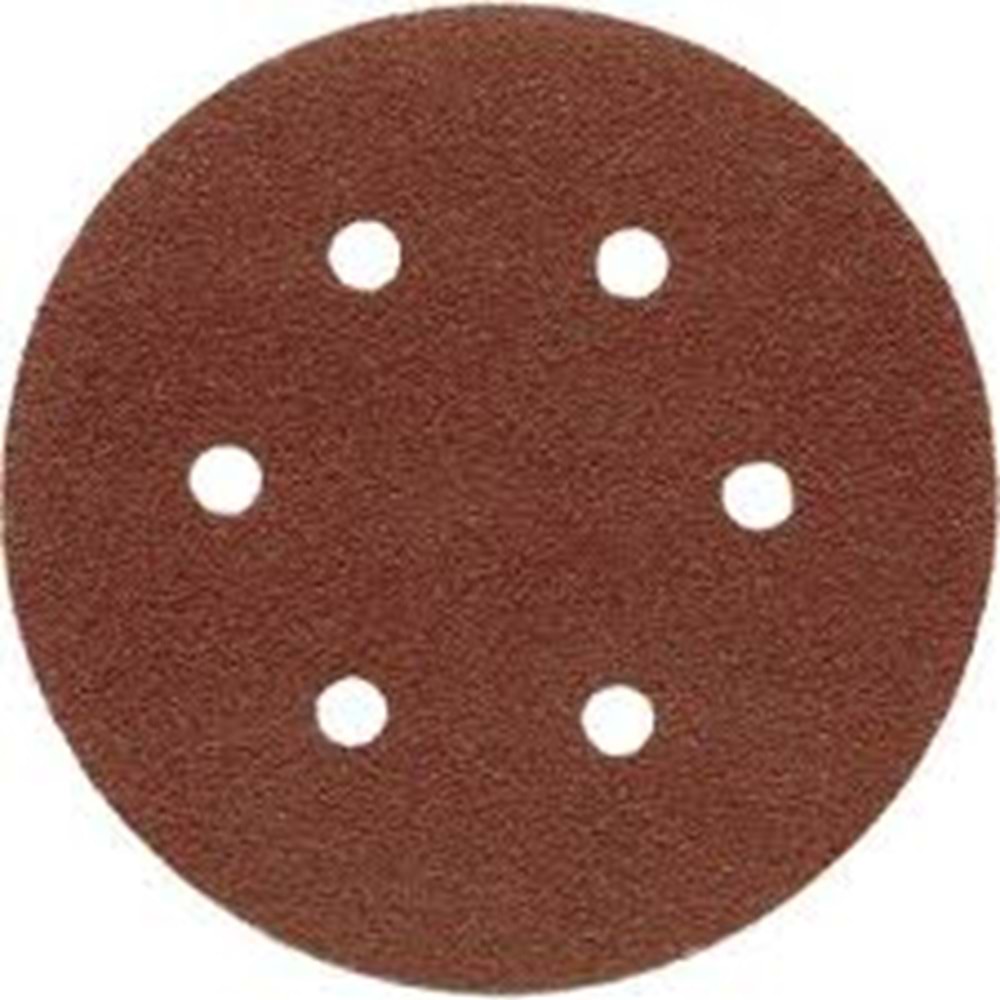 CIRTLI ZIMPARA PEDİ-DELİKLİ-225 MM 120 KUM-RODEX-KIRMIZI ZDSM22512