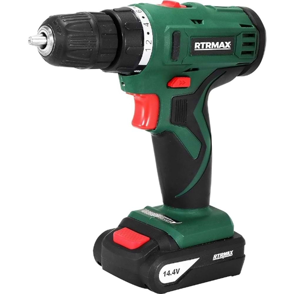 RTRMAX LED IŞIK AKÜLÜ MATKAP 12V 1.5A YEŞİL-SİYAH RTM332