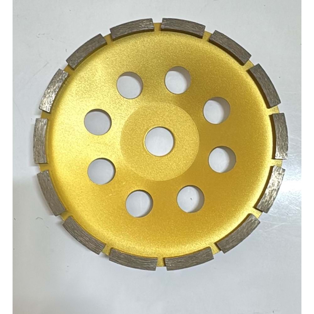 RODEX ELMAS BETON TAŞLAMA KUPASI 180*M14*22.2 MM SARI RR4180