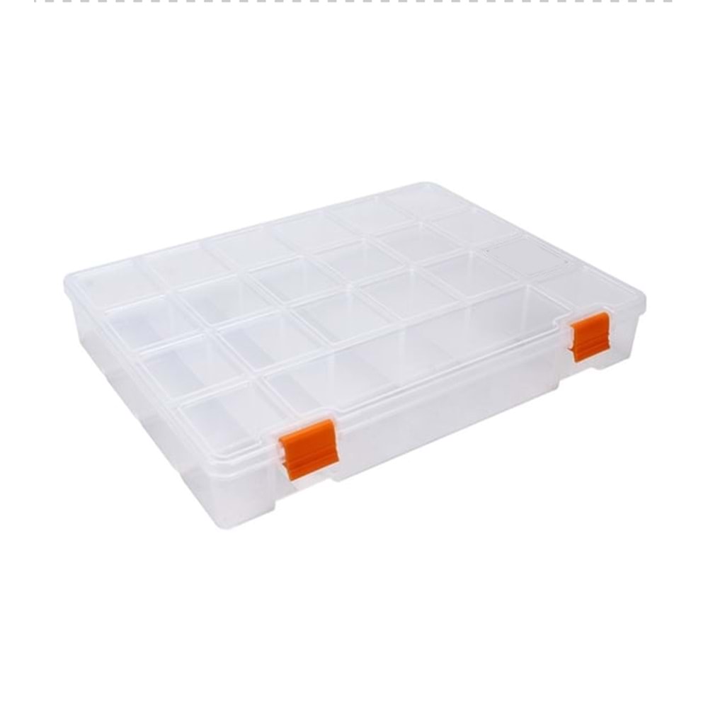 SUPER-BAG PLASTİK VİDA KUTUSU 13 İNÇ ŞEFFAF