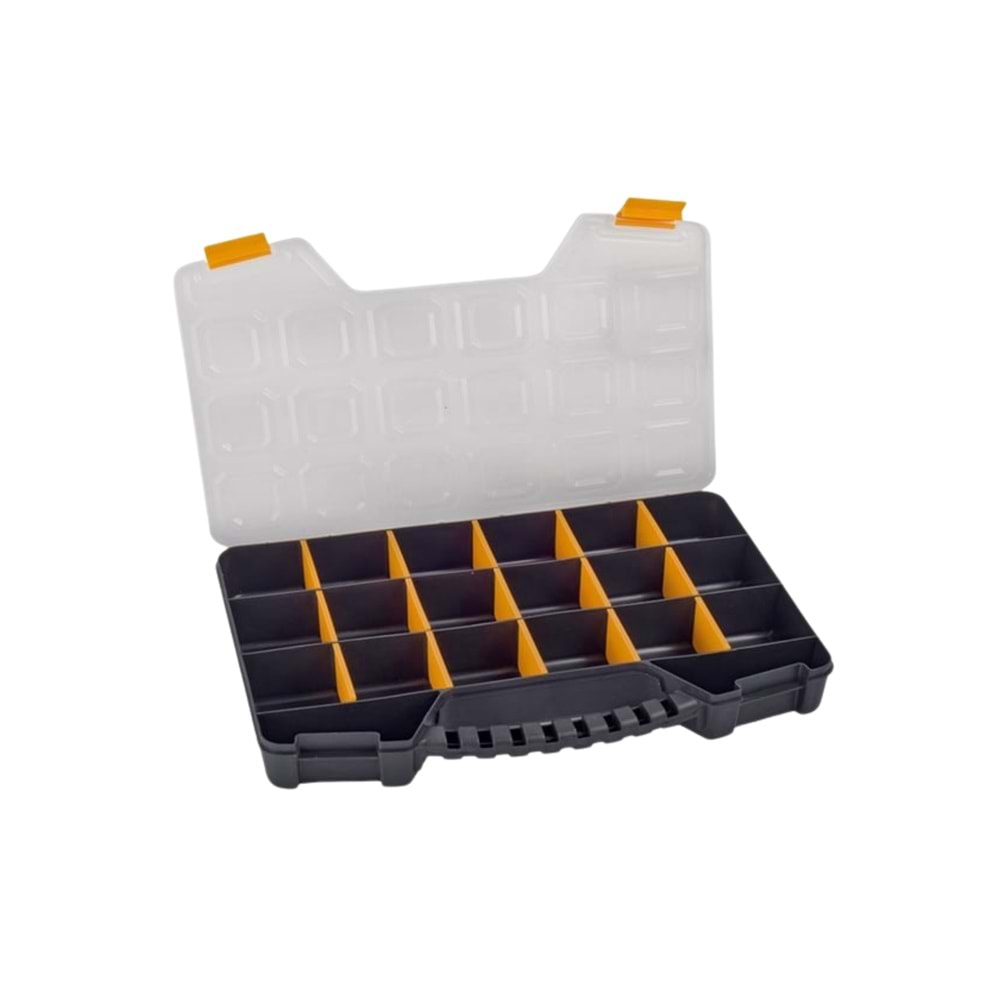 SUPER-BAG PLASTİK VİDA KUTUSU 18 İNÇ SİYAH-ŞEFFAF