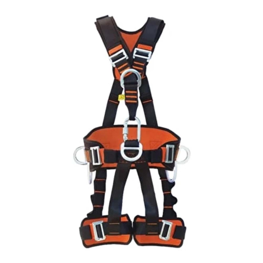 EMNİYET KEMERİ-PARAŞÜT VE KANCA-TAM KORUMALI-SAFES