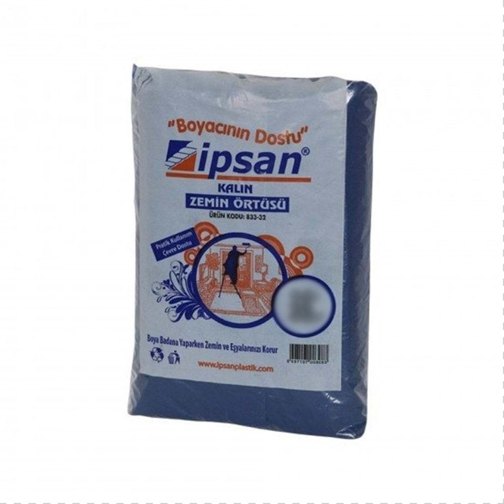 İPSAN KORUYUCU KALIN ÖRTÜ 4*12.5 50MT2 MAVİ
