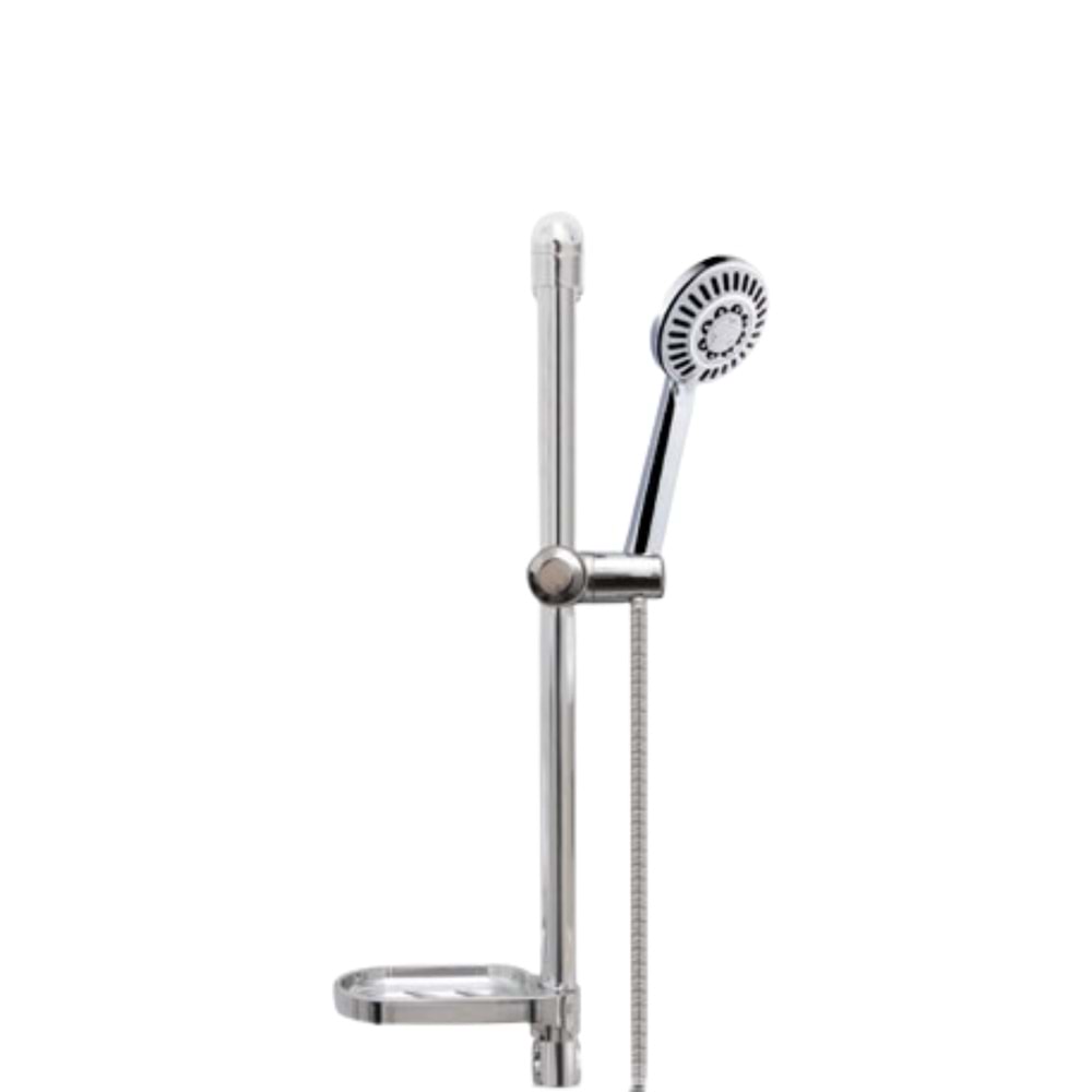 ÖZBEST LÜX DUŞ SETİ SÜRGÜLÜ 60 CM KROM