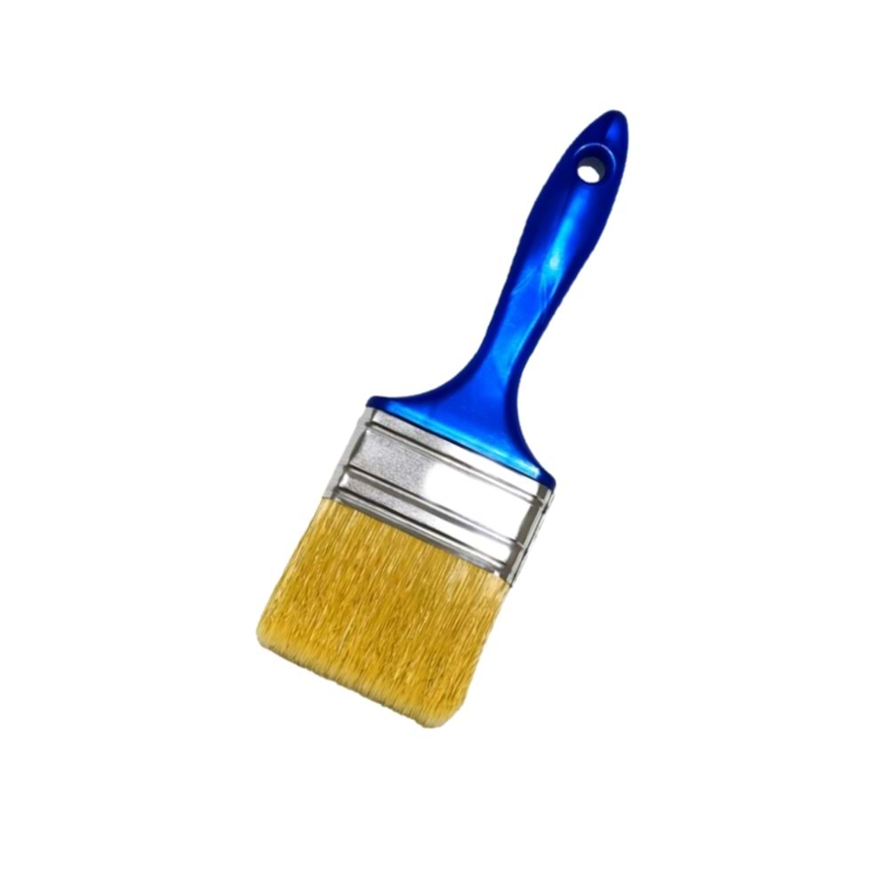 GÖKKUŞAĞI PLASTİK SAP KESTİRME FIRÇASI NO:4 MAVİ