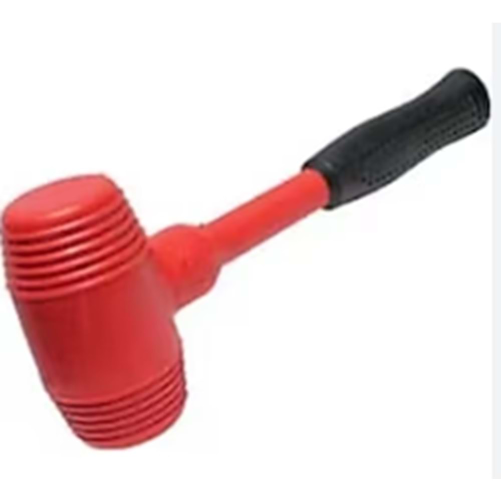 TOKMAK LASTİK SAPLI 60 MM KIRMIZI EDONİ