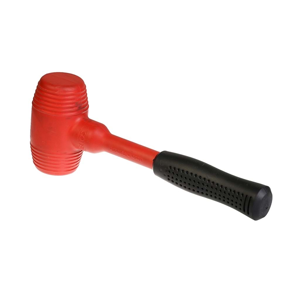 TOKMAK LASTİK SAPLI 70 MM KIRMIZI EDONİ