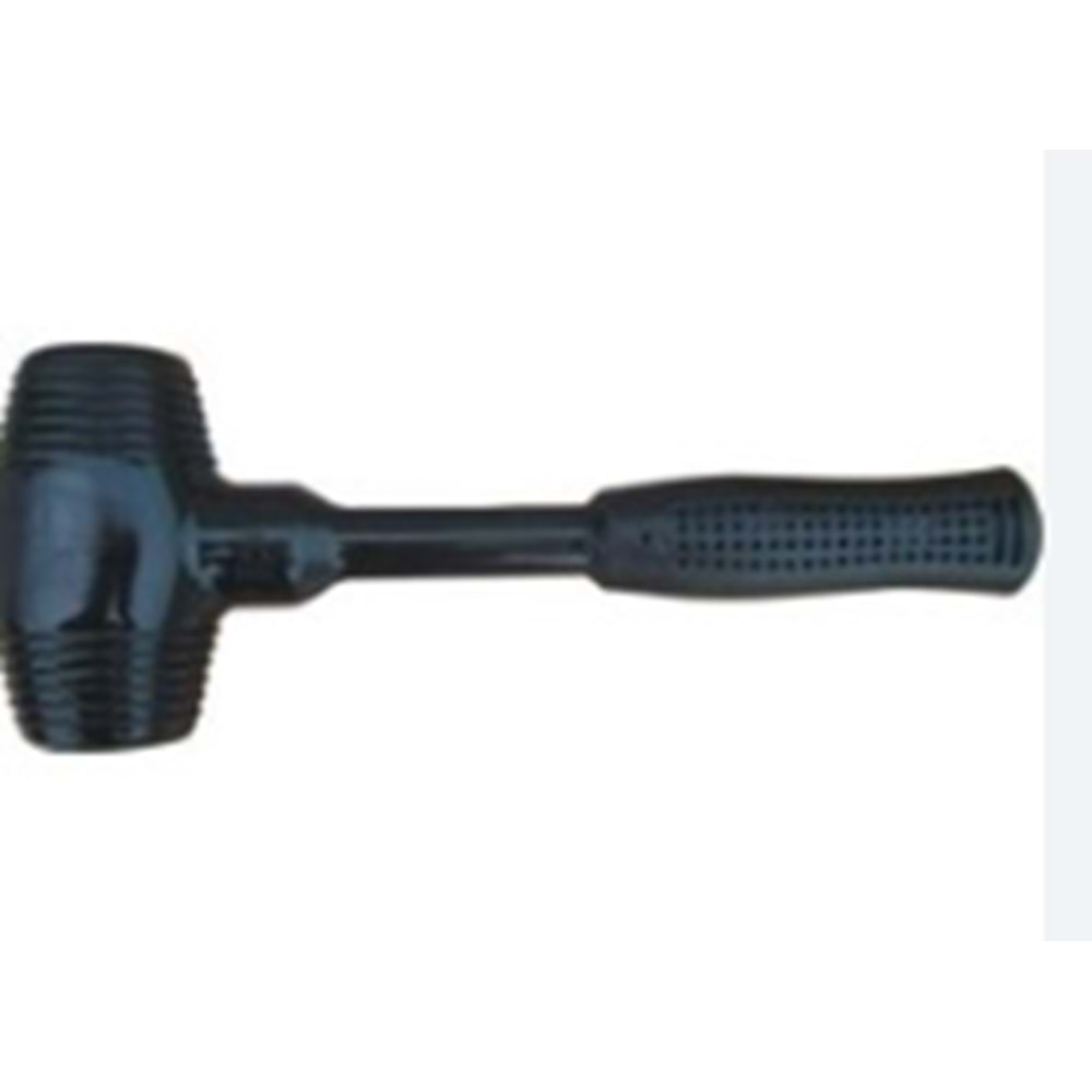 TOKMAK LASTİK SAPLI 60 MM SİYAH EDONİ PRO