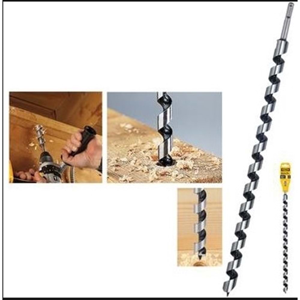 SGS SDS AHŞAP MATKAP UCU 16*500 MM SİLVER