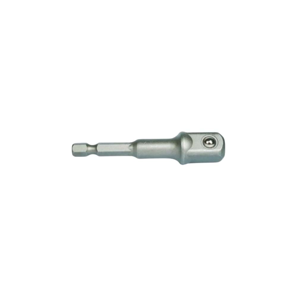 SGS HEX LOKMA ADAPTÖRÜ 1/4 İNÇ 50 MM SİLVER