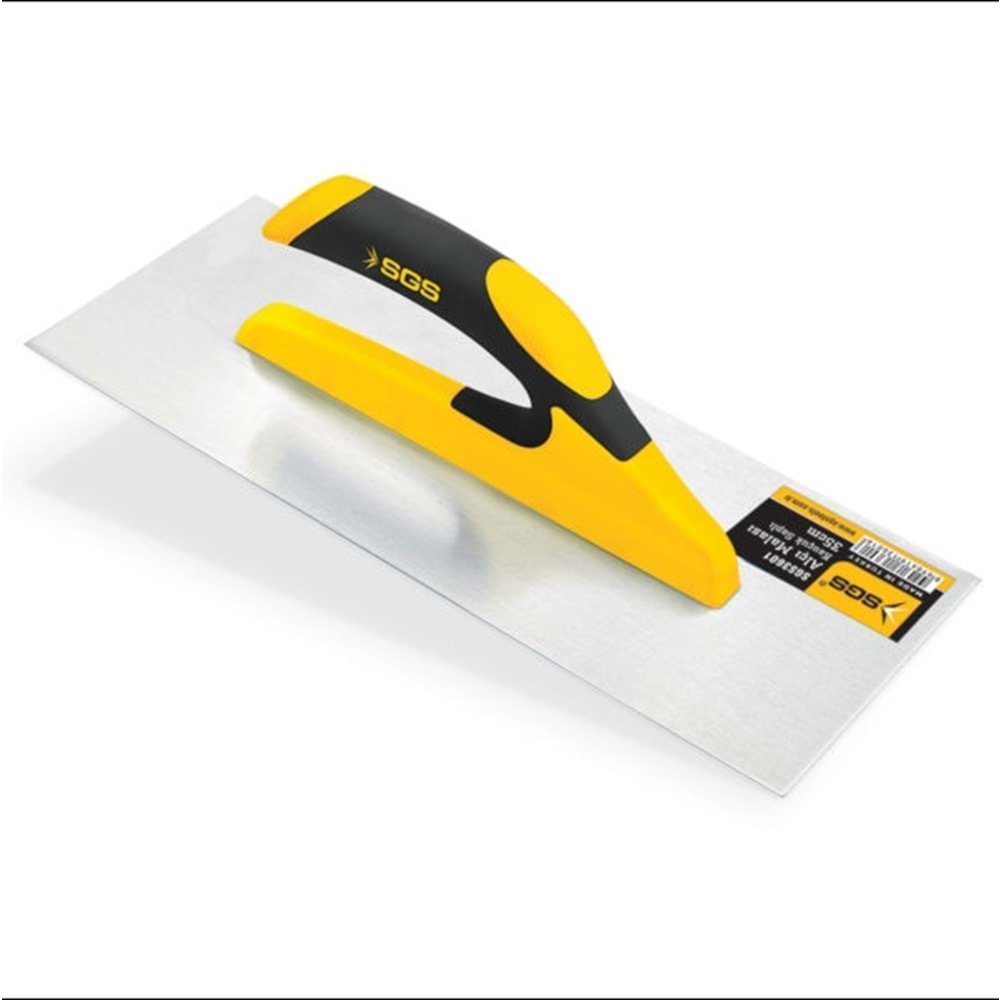 SGS ÇELİK ALÇI MALA 35 CM SARI