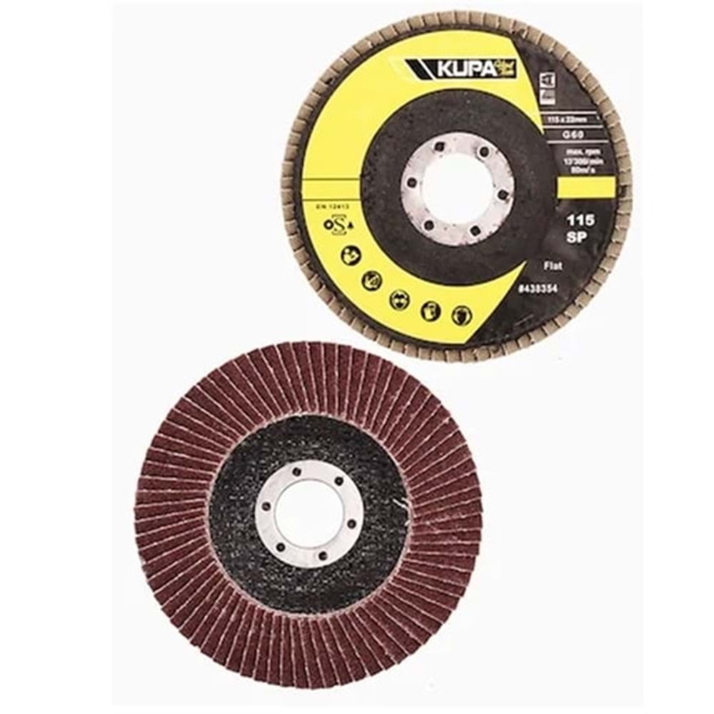 FLAP DİSK KAPORTA 115 NO:80 SARI UGR