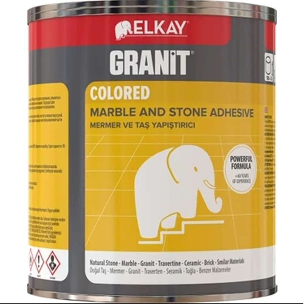 MERMER YAPIŞTIRICI GRANİT VE TAŞ 500 GR BEJ ELKAY