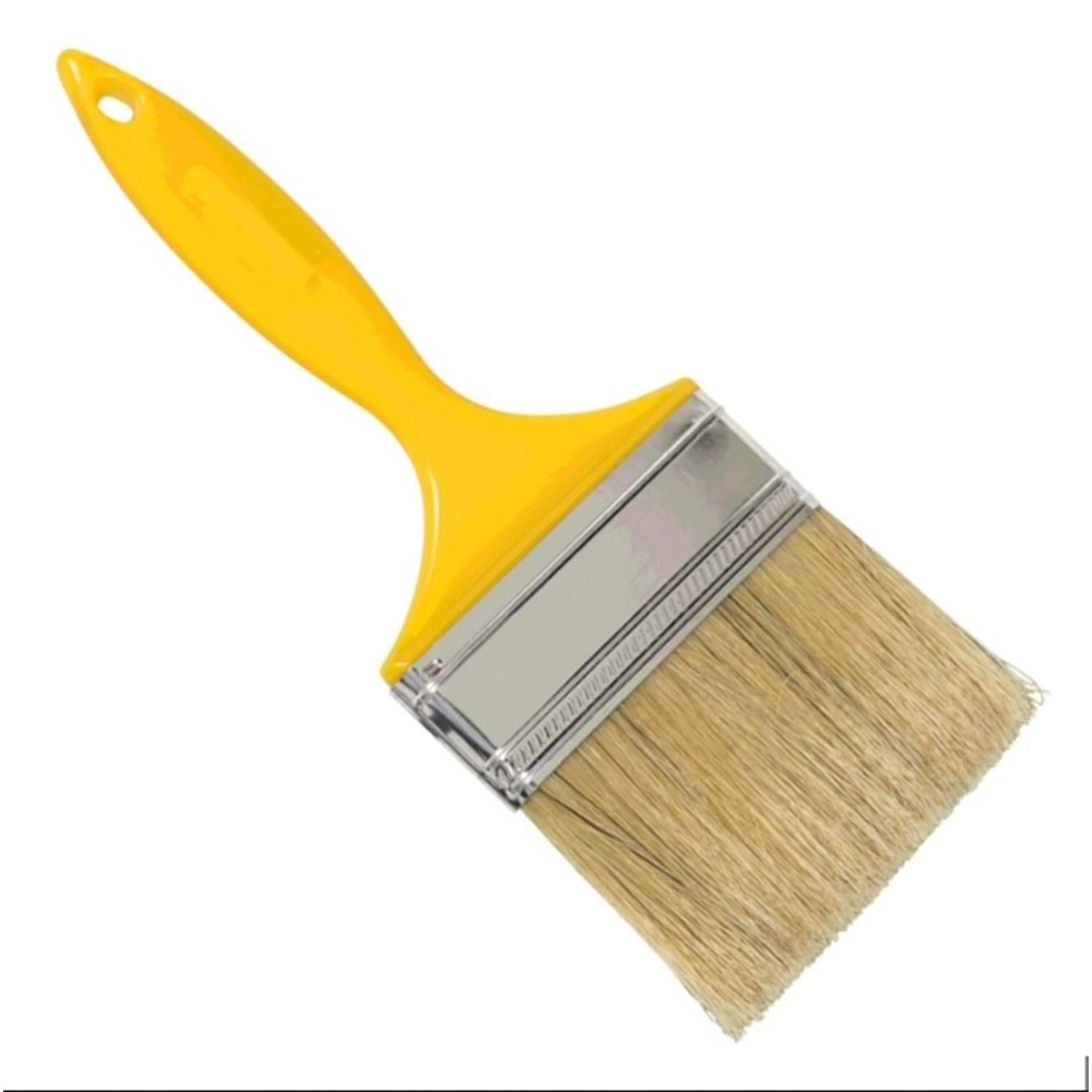 YILSAN PLASTİK SAP KESTİRME FIRÇASI NO:4 SARI